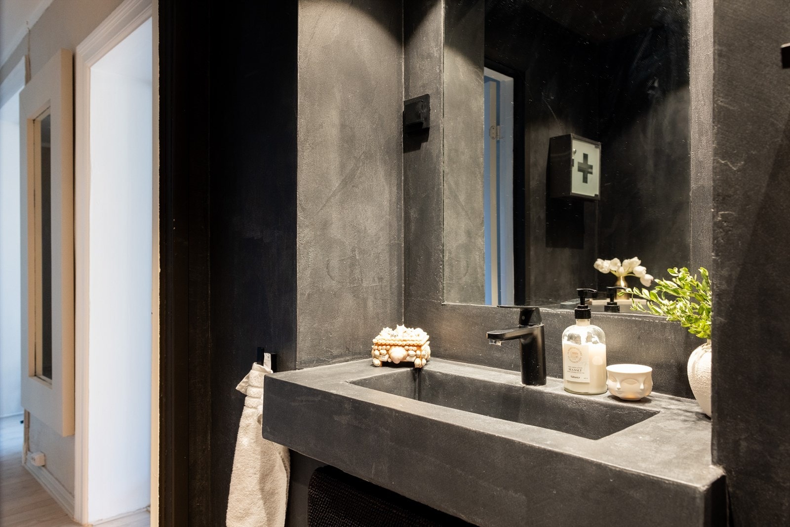 - Opplegg for vaskemaskin. Naturlig ventilasjon - Galleribilde