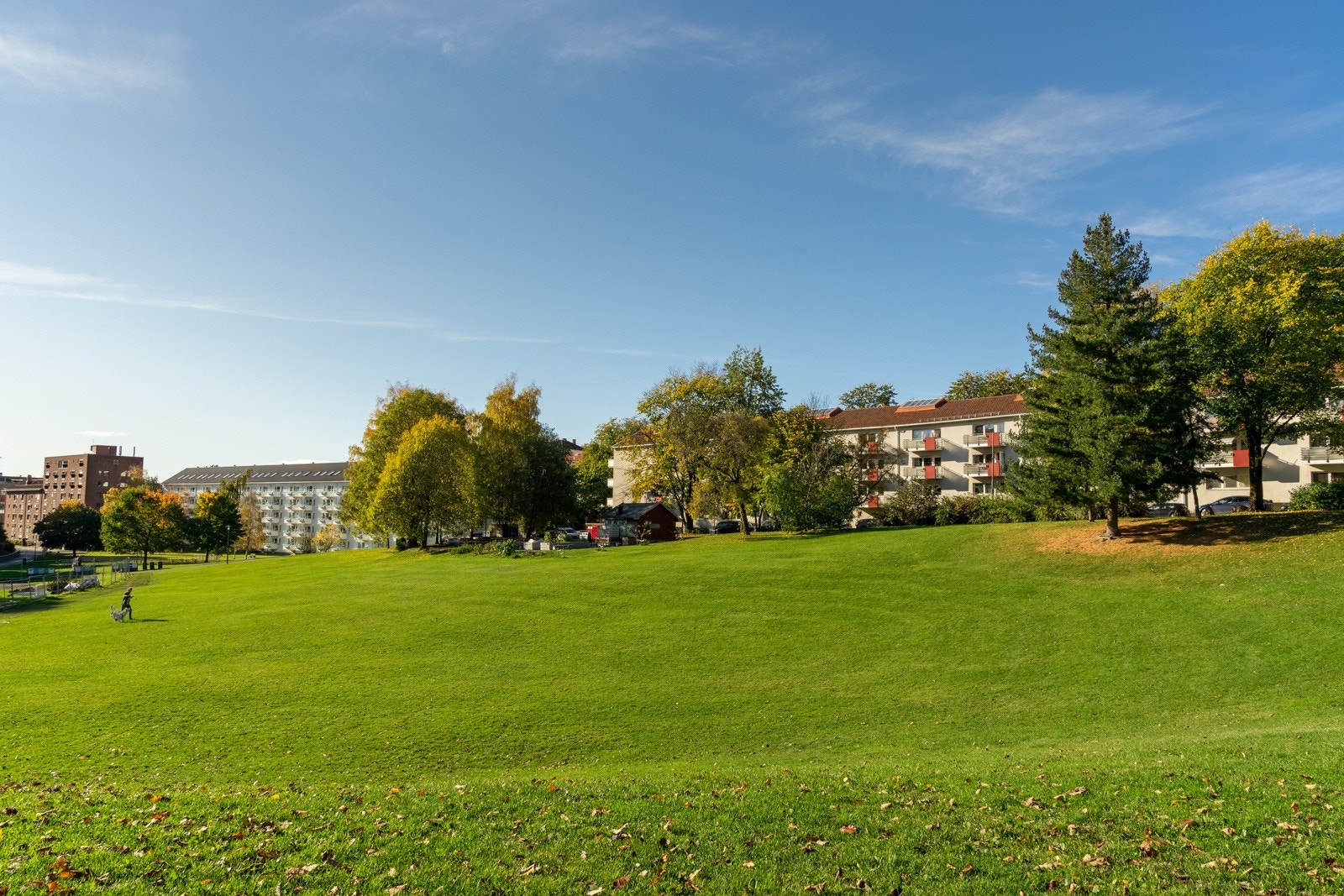 Iladalen park ligger like ved leiligheten. Galleribilde