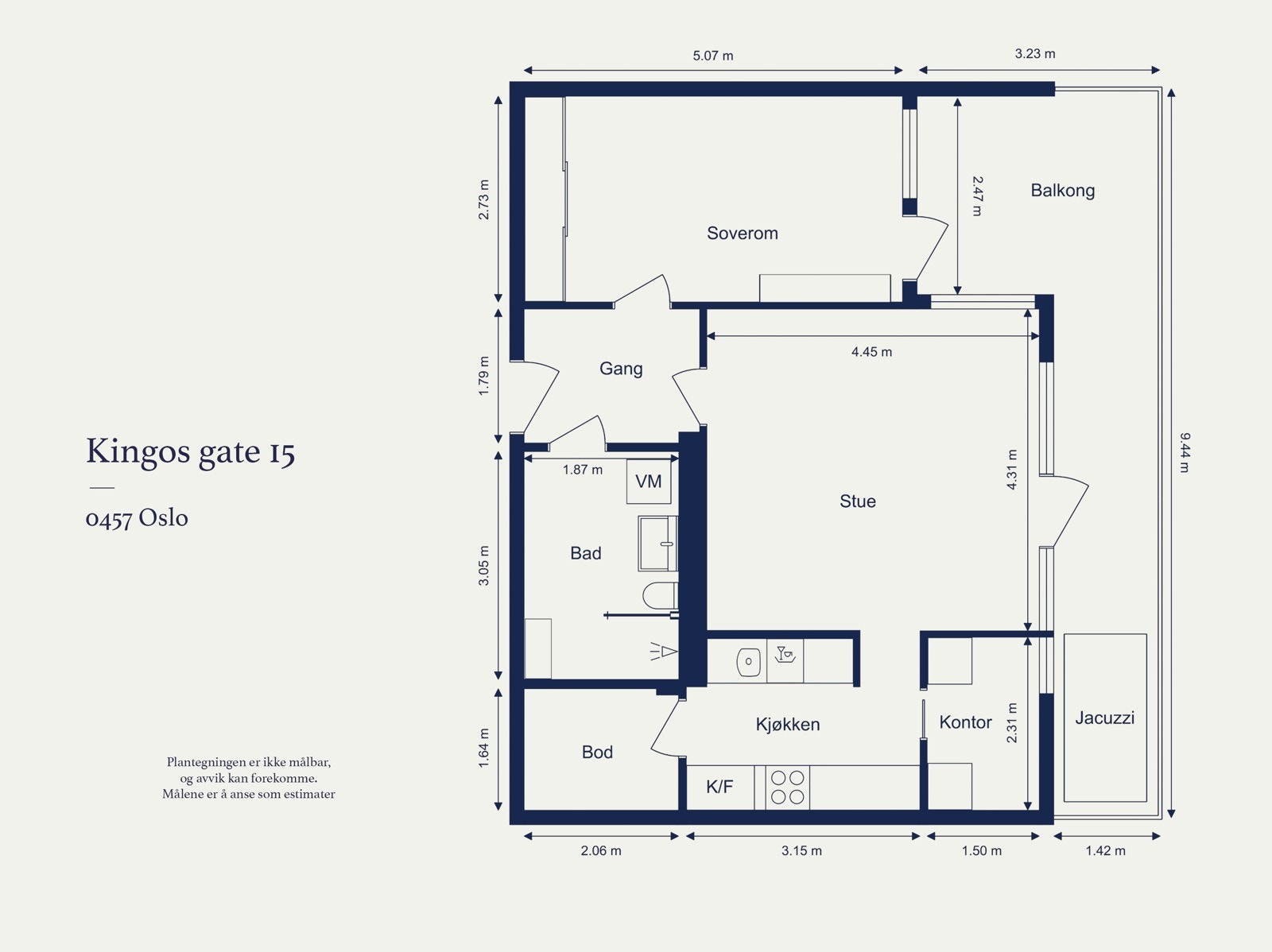 Plantegning. Galleribilde