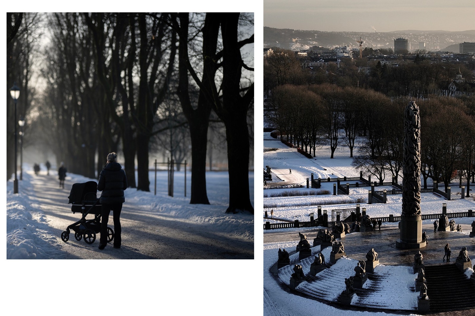 Frognerparken - en av Oslos mest kjente grøntområder, perfekt for rolige turer og aktiviteter året rundt. Her finner du også den ikoniske Vigelandsparken med monolitten og skulpturer. Galleribilde