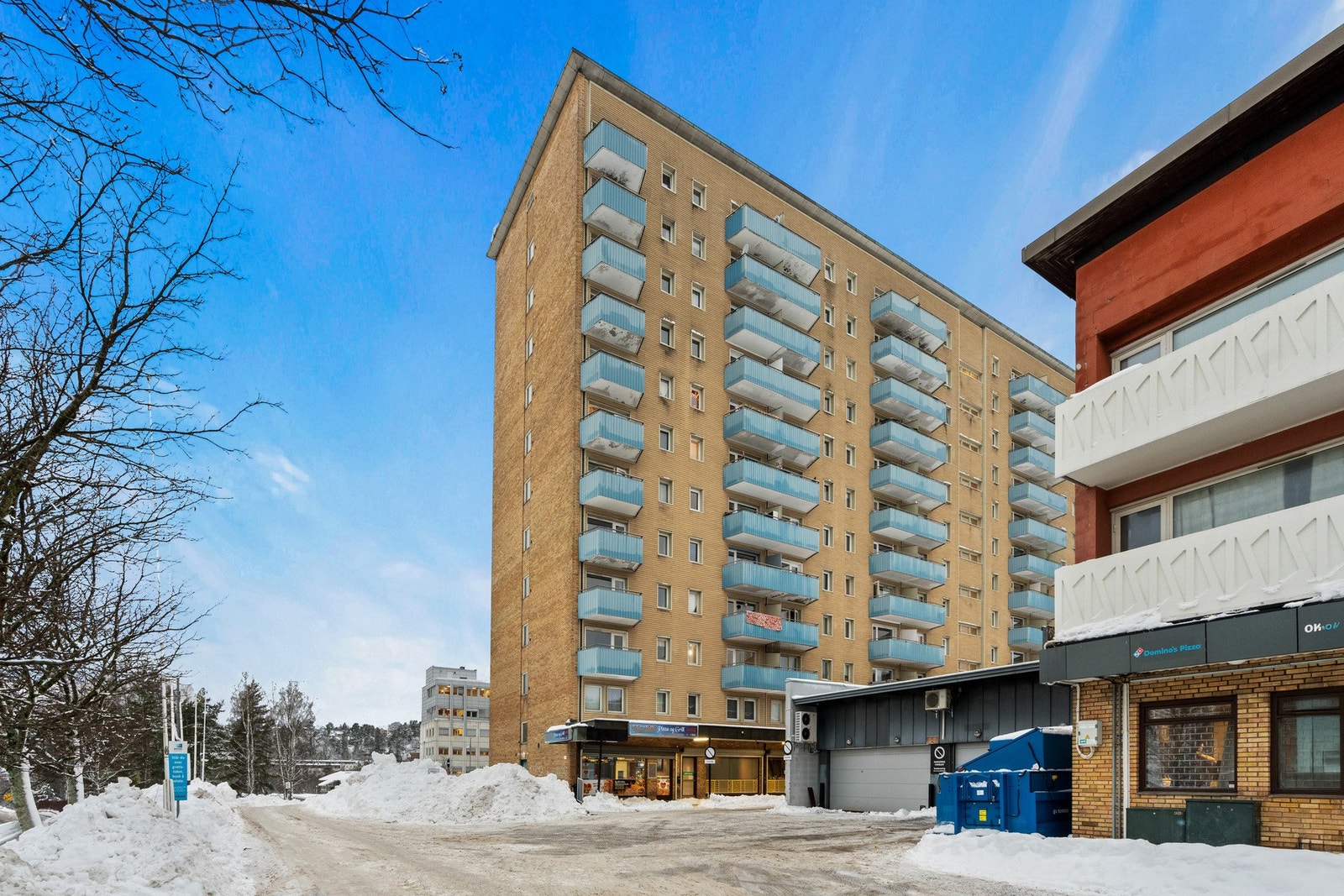 Fasaden til Bergensveien 4A. Galleribilde