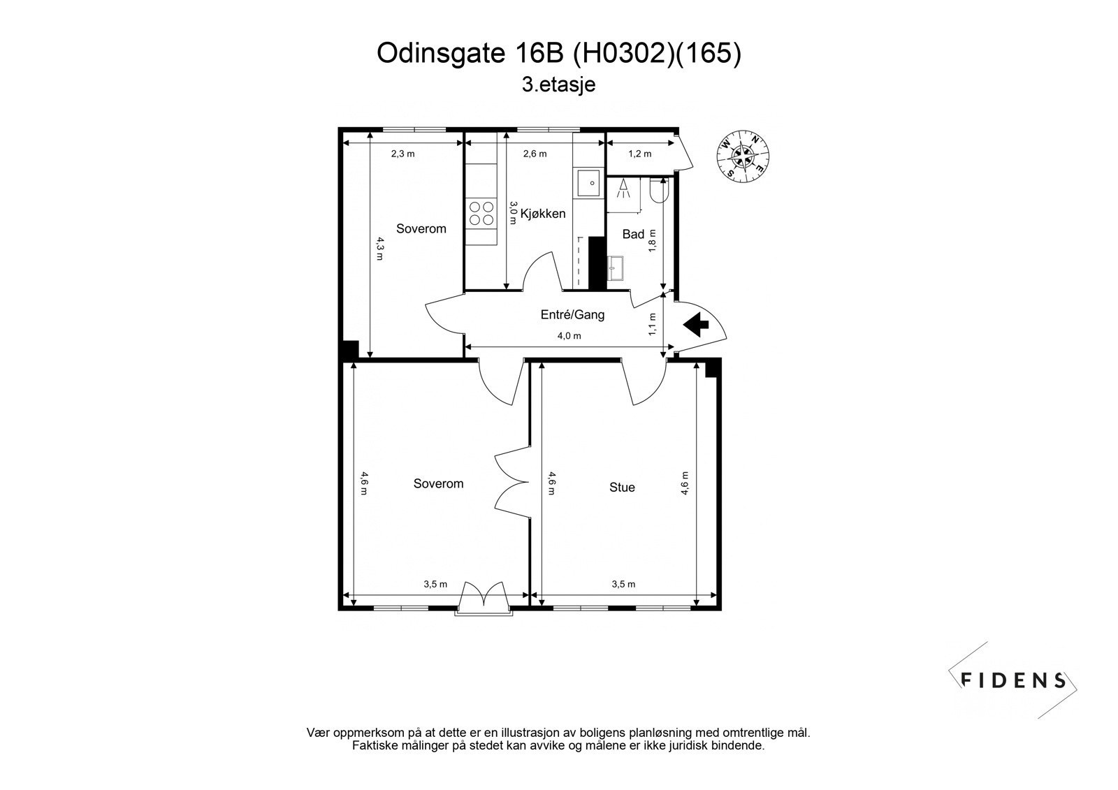 Plantegning. Galleribilde