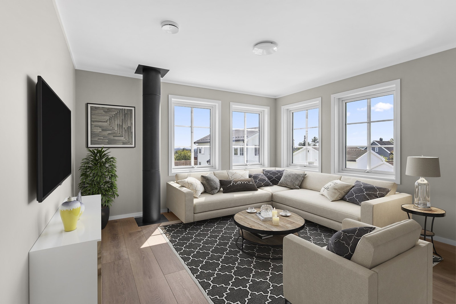 Loftstue (Digital Styling) Galleribilde