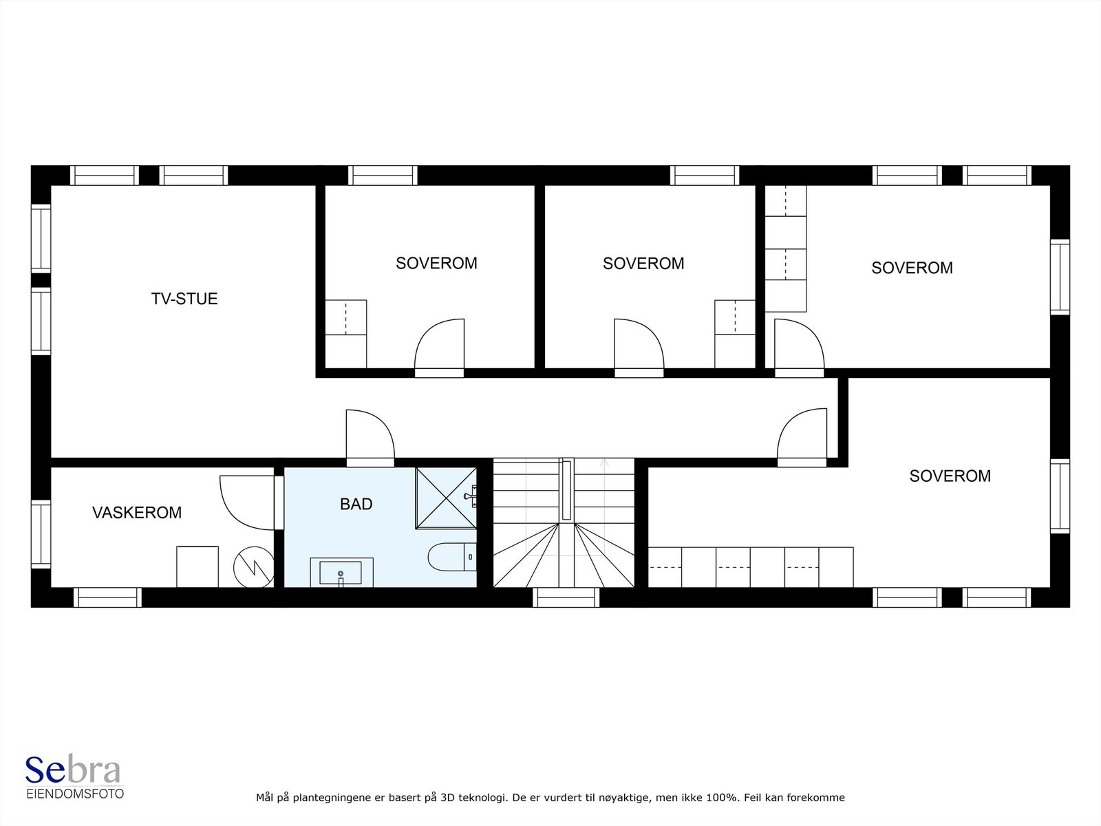 Plantegning andre etasje Galleribilde