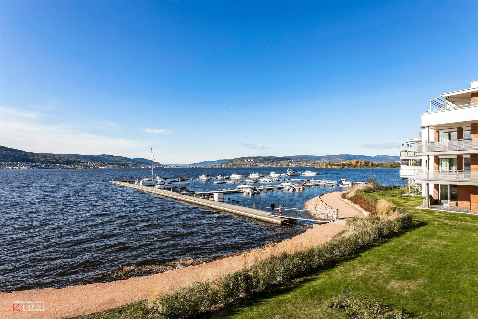 Flotte og hyggelige turstier gjennom området Galleribilde