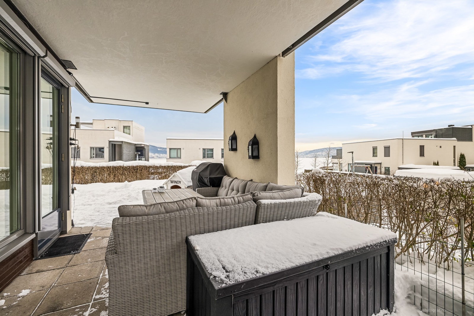 Videre er det direkte adkomst til felles hageområde Galleribilde