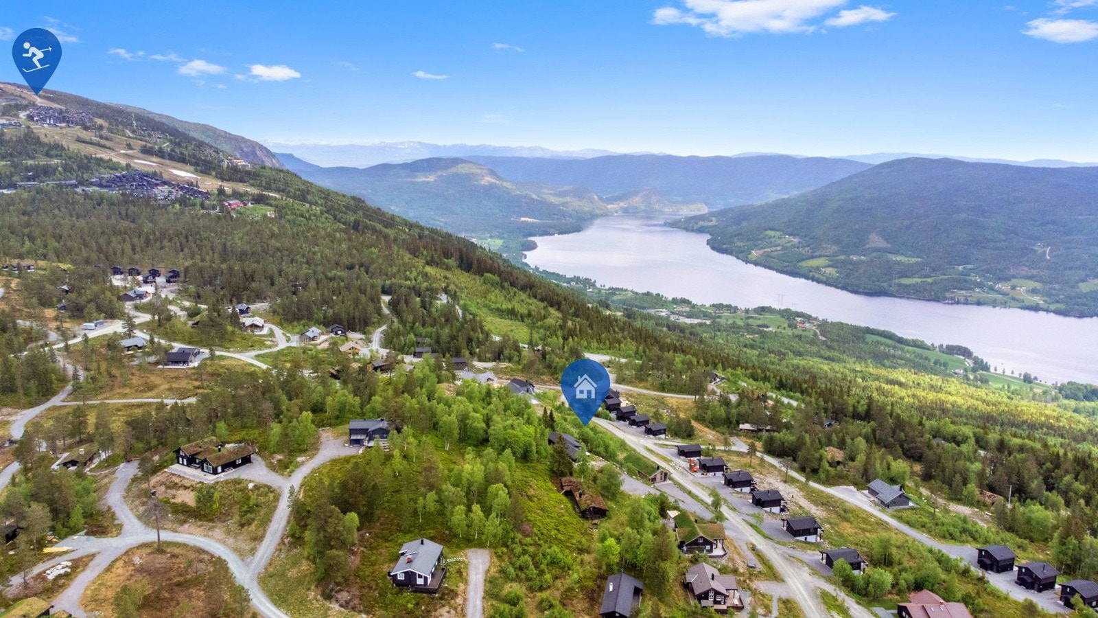 Kort vei fra eiendommen til Norefjell Skisenter Galleribilde