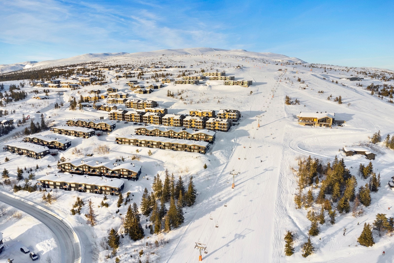 Norefjell omtales som et snøsikkert ski-eldorado Galleribilde