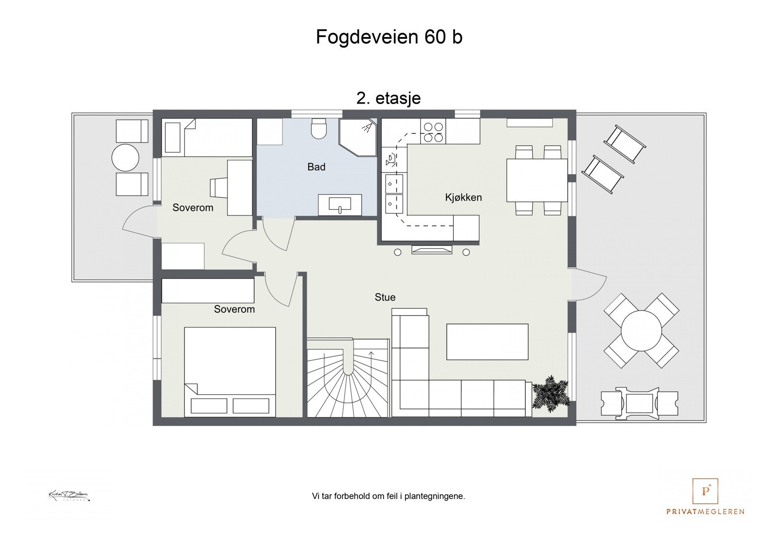 Plantegning 2. etasje Galleribilde