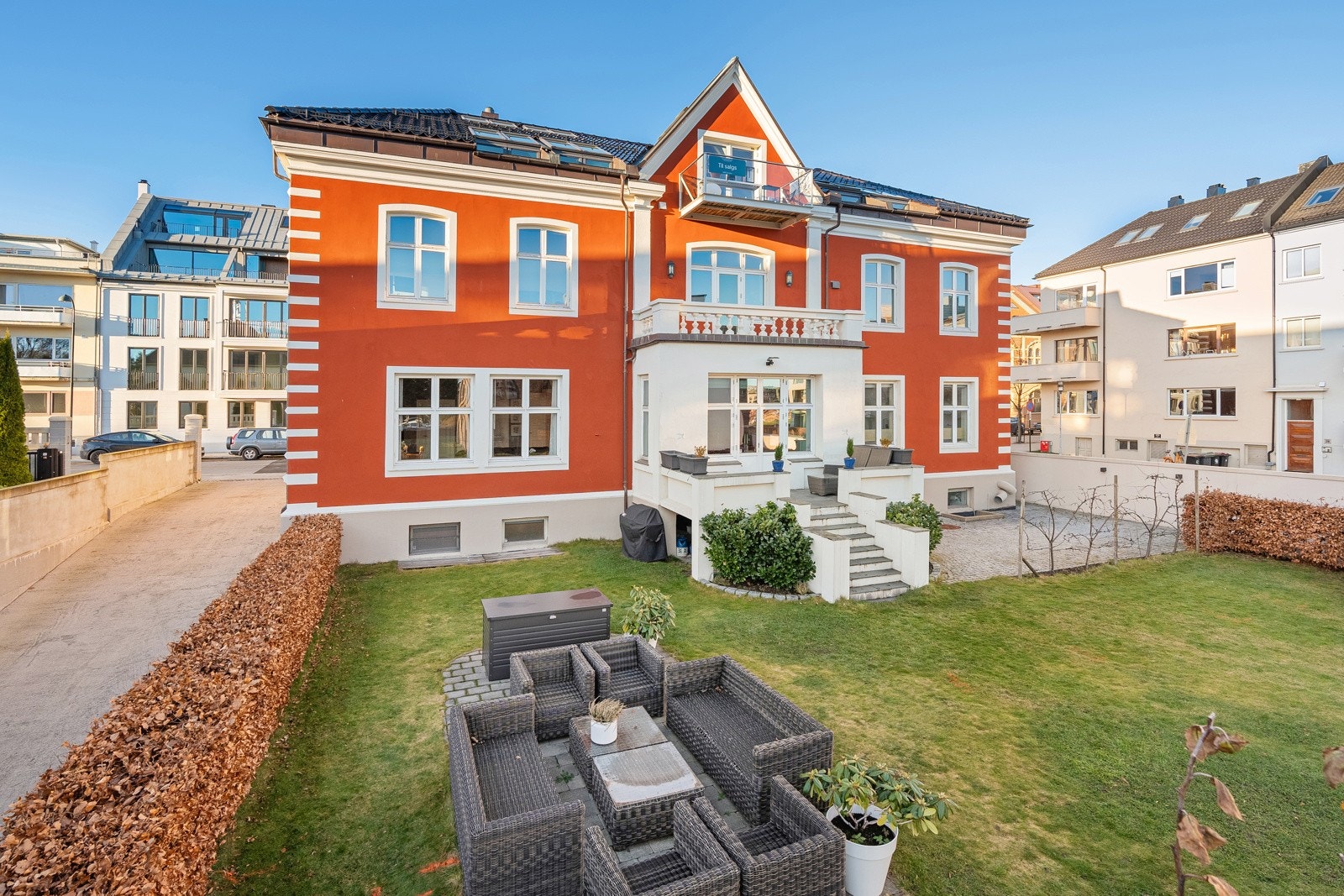 Boligen sett fra hagesiden Galleribilde