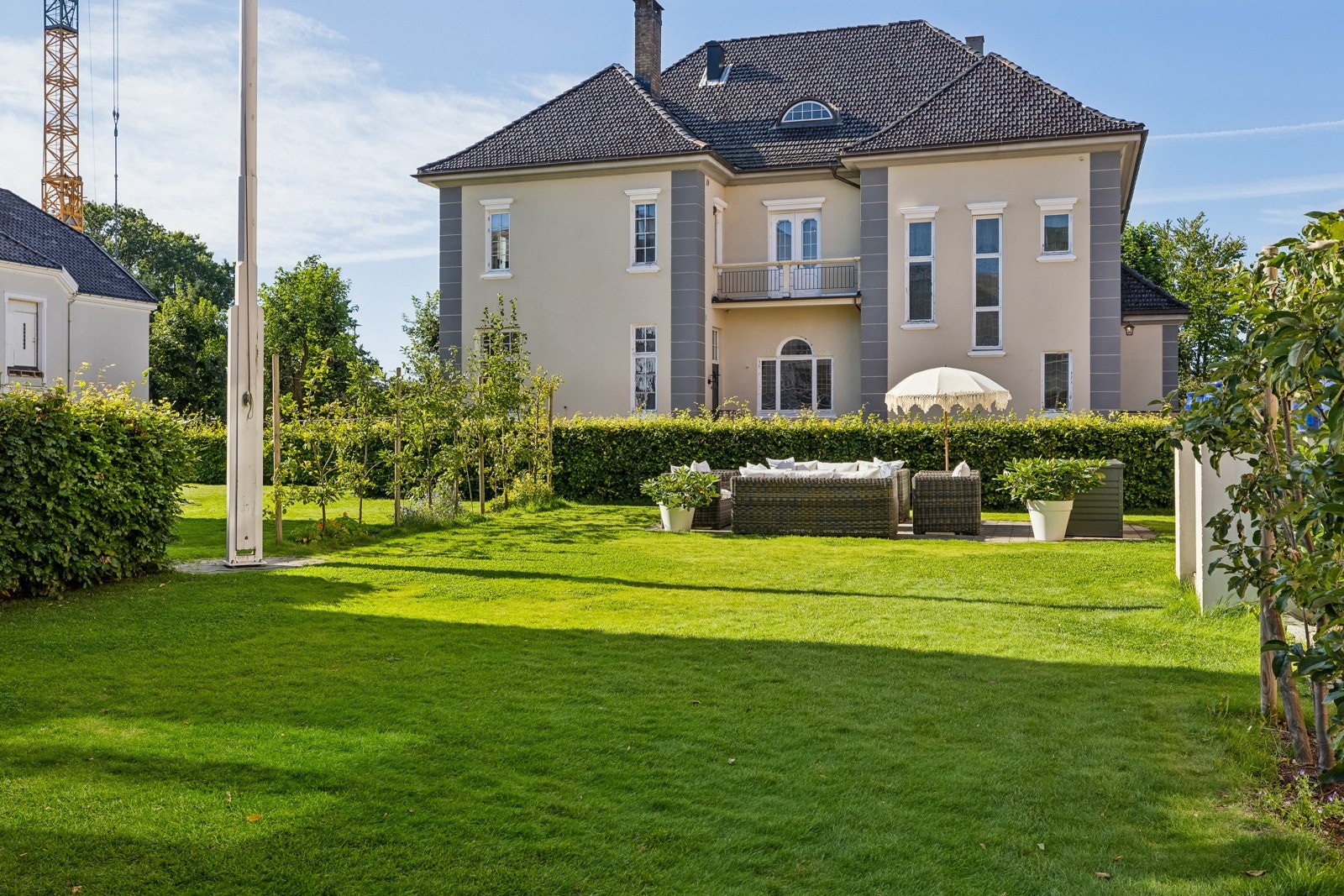 Flott opparbeidet felles hage Galleribilde