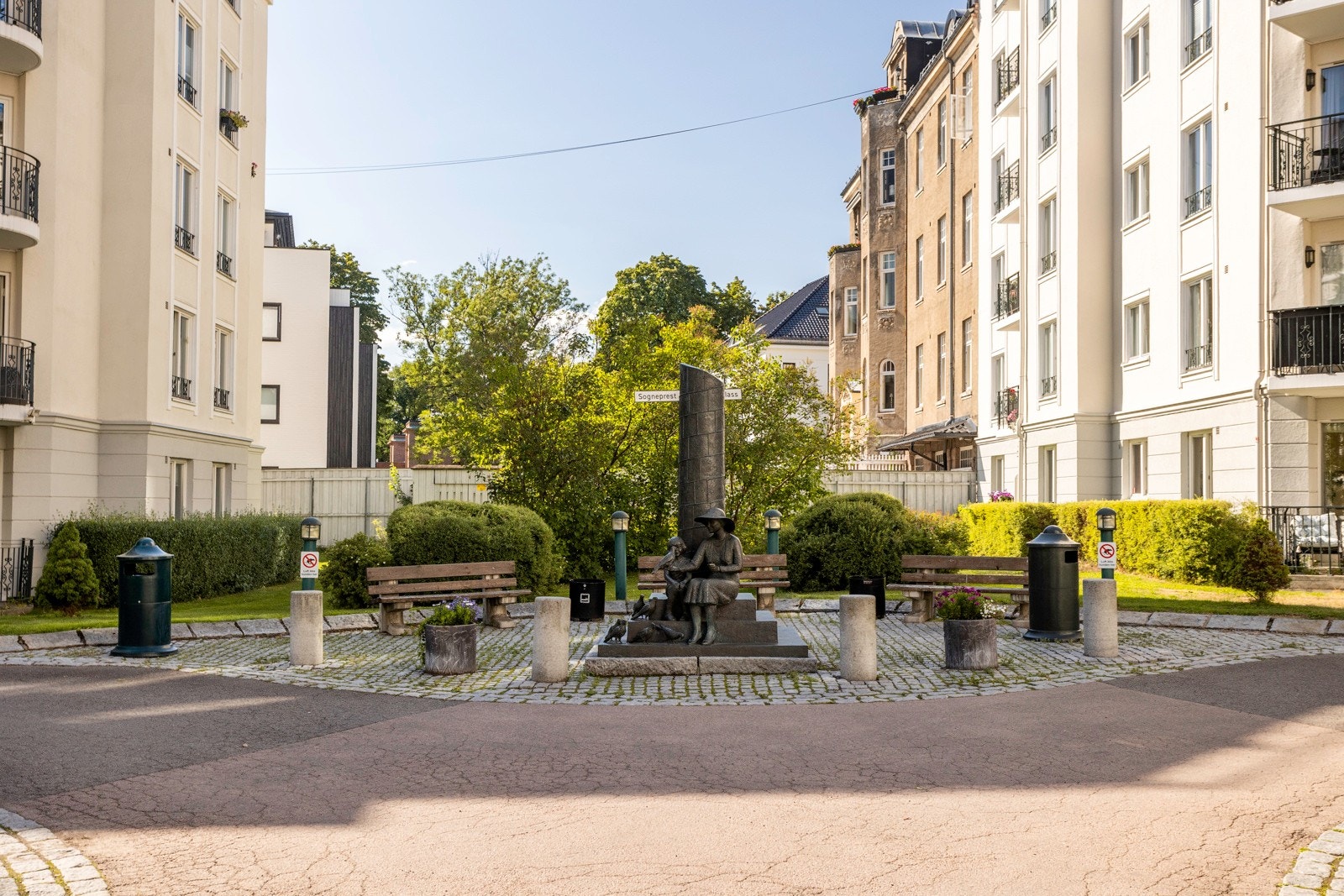 Idyllisk beliggenhet på Frogner Galleribilde