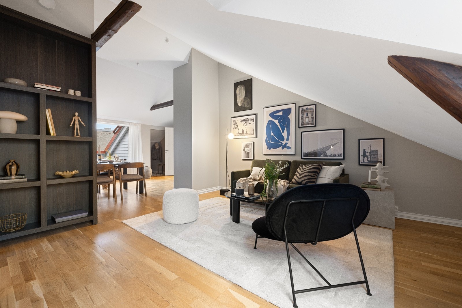 Meget god takhøyde på 3,61 meter på det høyeste. Galleribilde