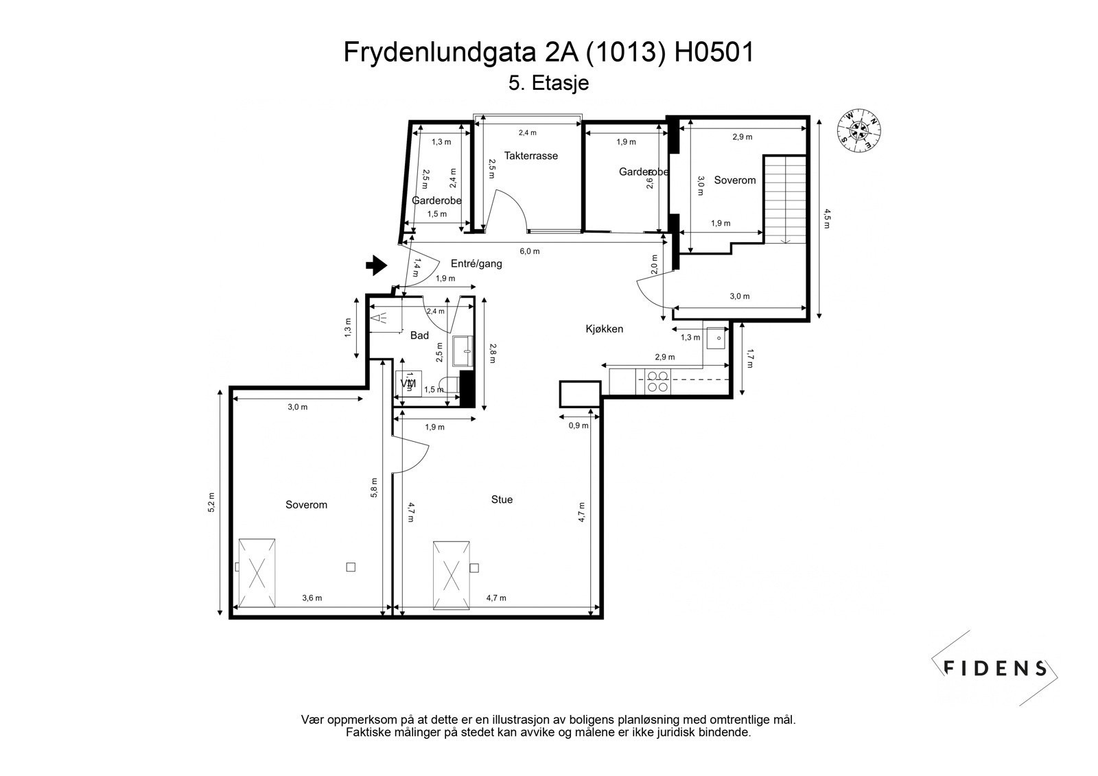 Plantegning. Galleribilde