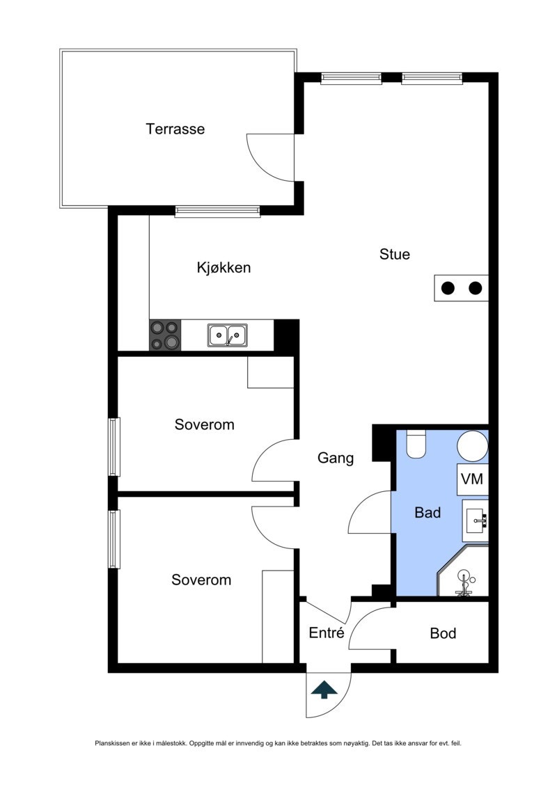 Plantegning. Galleribilde