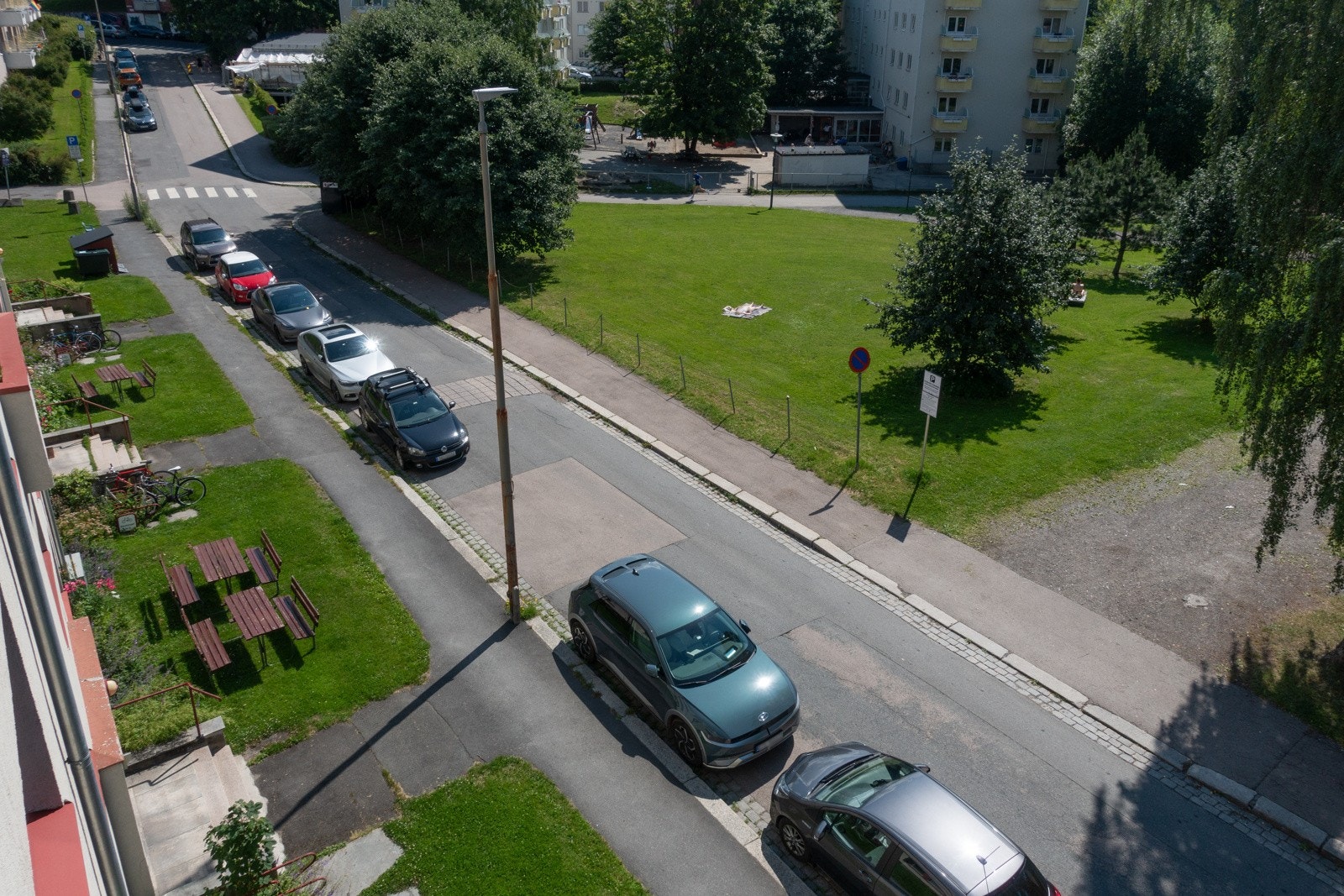 Utsikt sommer. Galleribilde