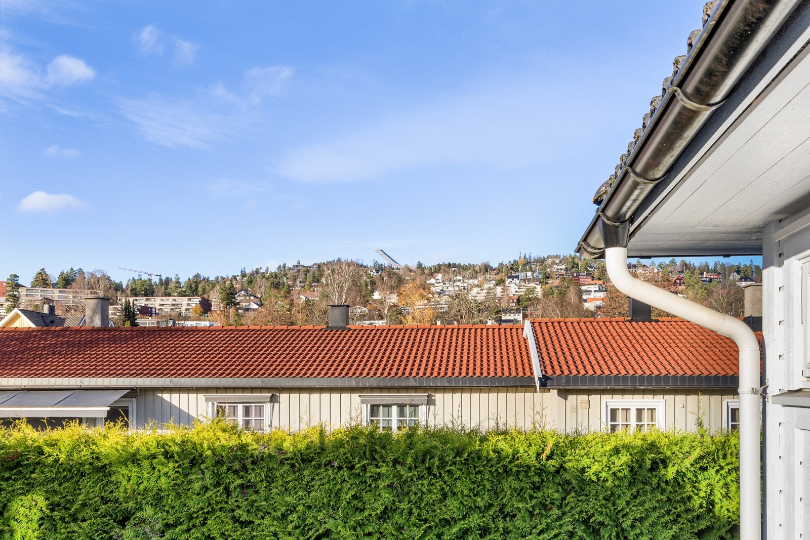 Utsikt mot Holmenkollen. Galleribilde