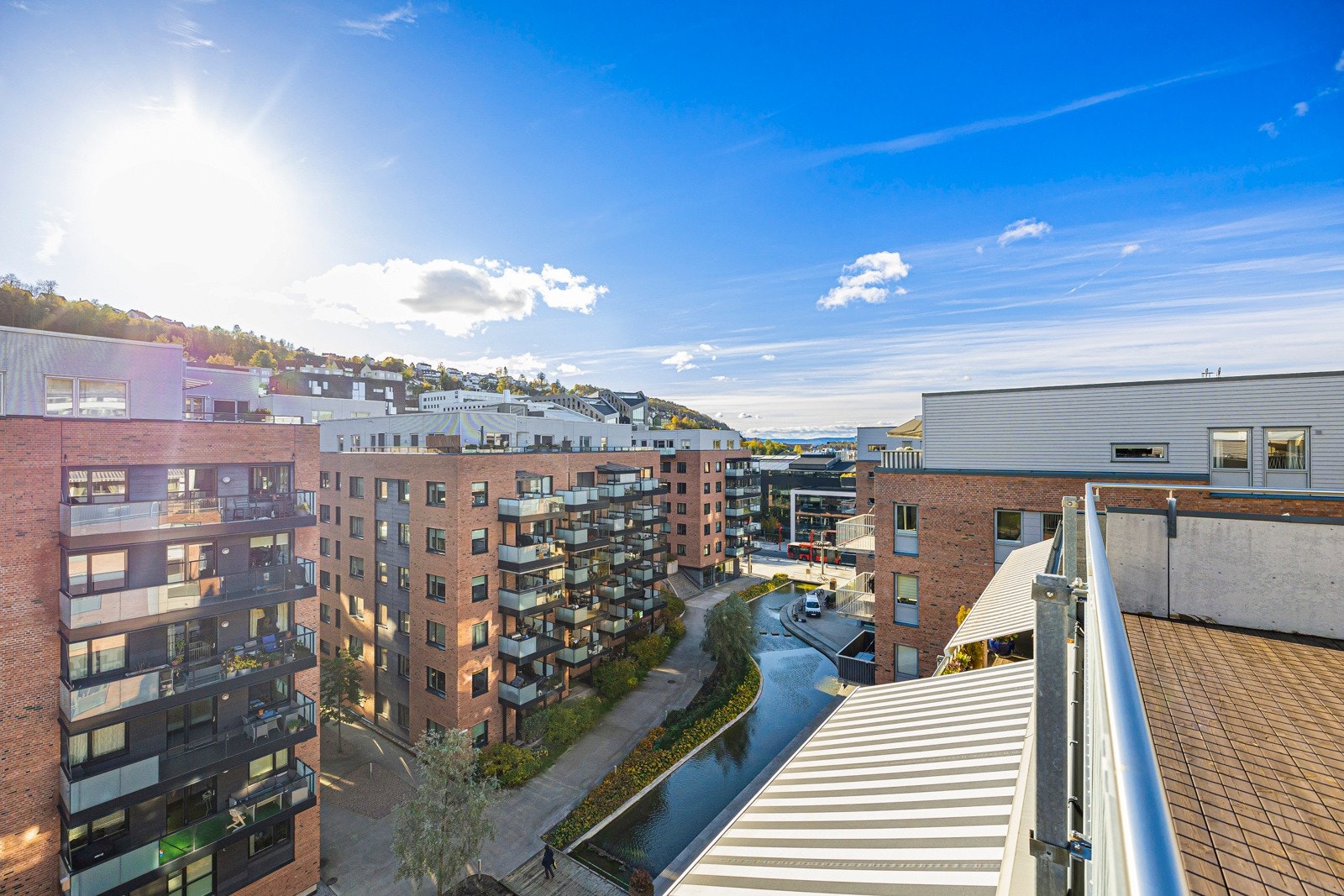 Her kan du nyte solen hele dagen på sommertid Galleribilde