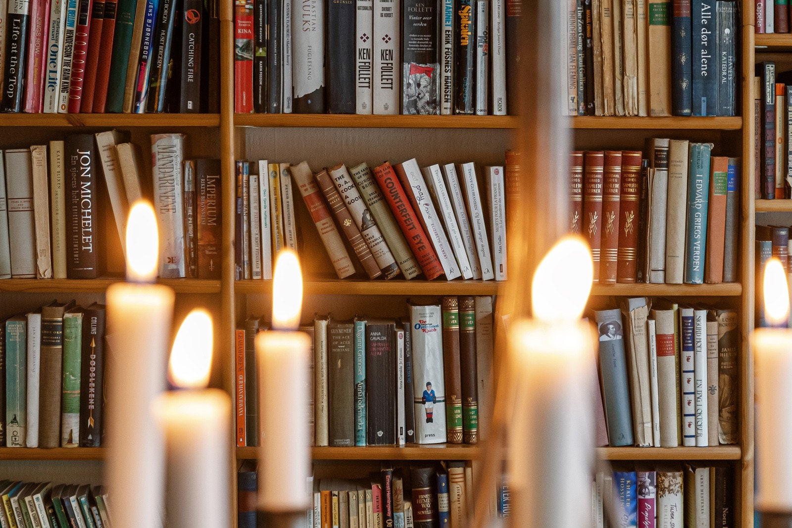 Detaljbilde fra stuen. Galleribilde