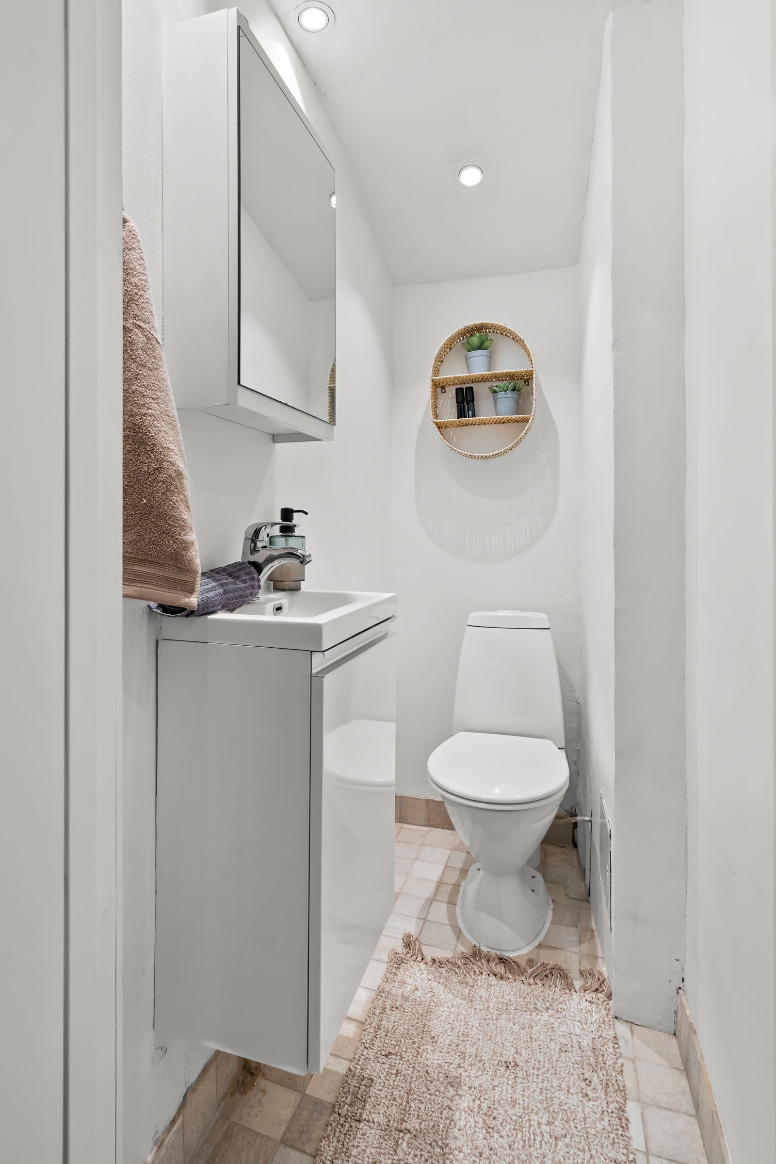 Her får du også et separat toalett. Galleribilde