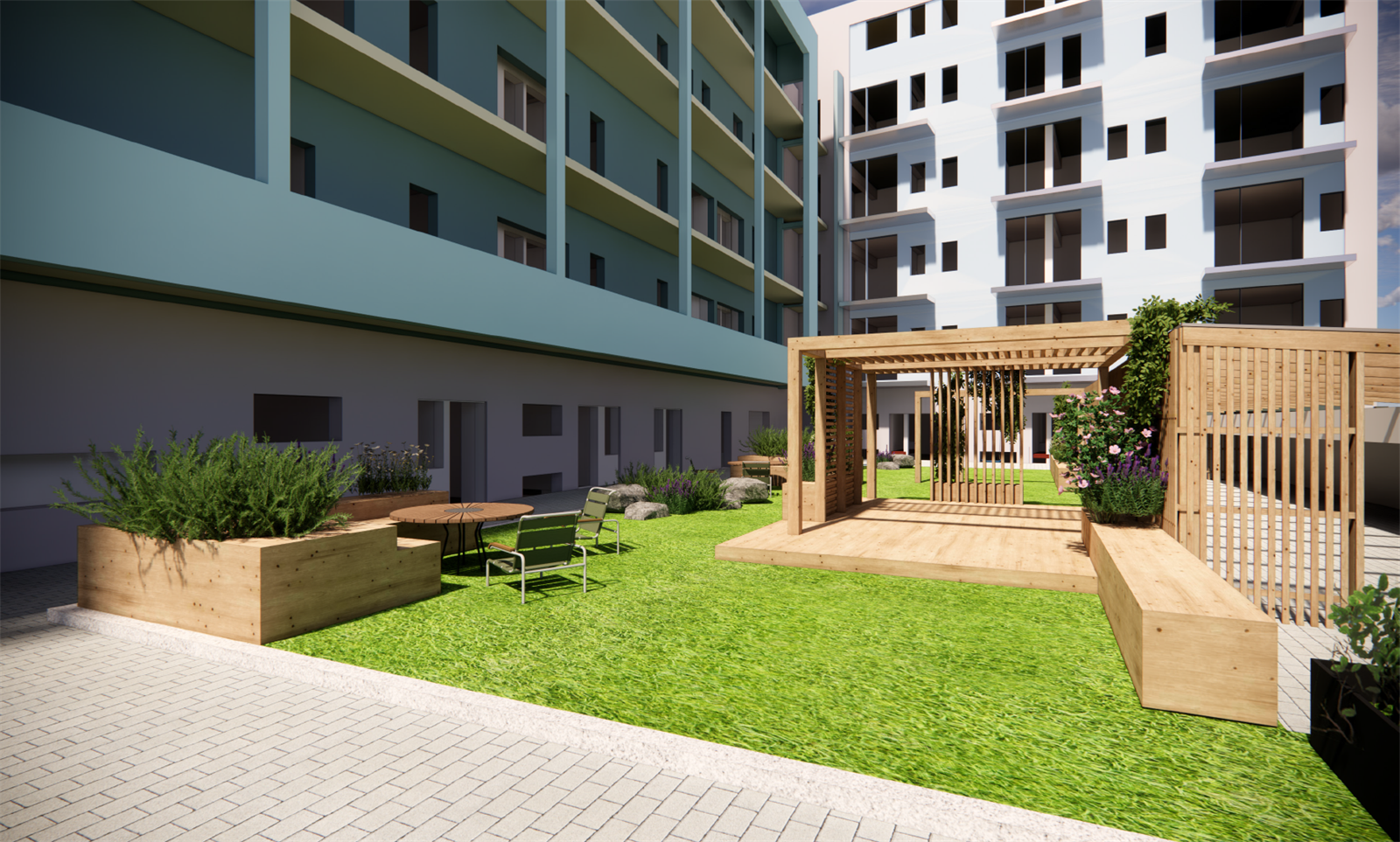 Illustrasjon: fellesarealene ble oppgradert i 2024. Galleribilde