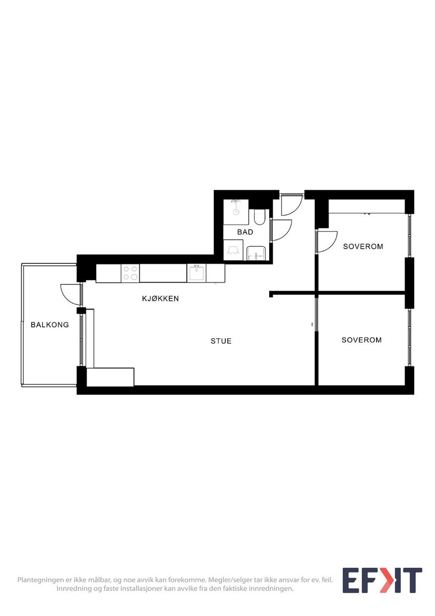 Plantegning. Galleribilde