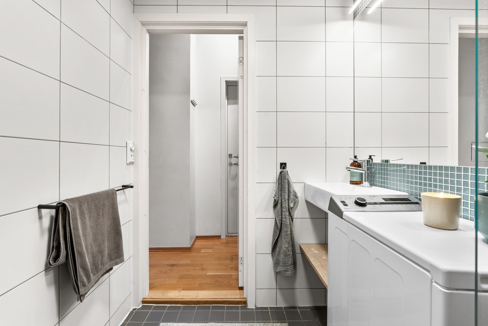 Det er varmekabler i gulv. Galleribilde