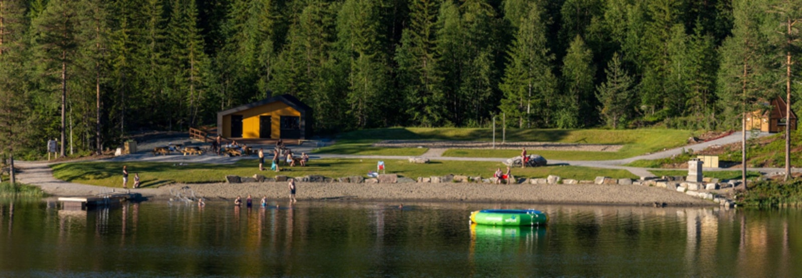 Trytetjern badeplass - Foto Tore Haraldset Galleribilde