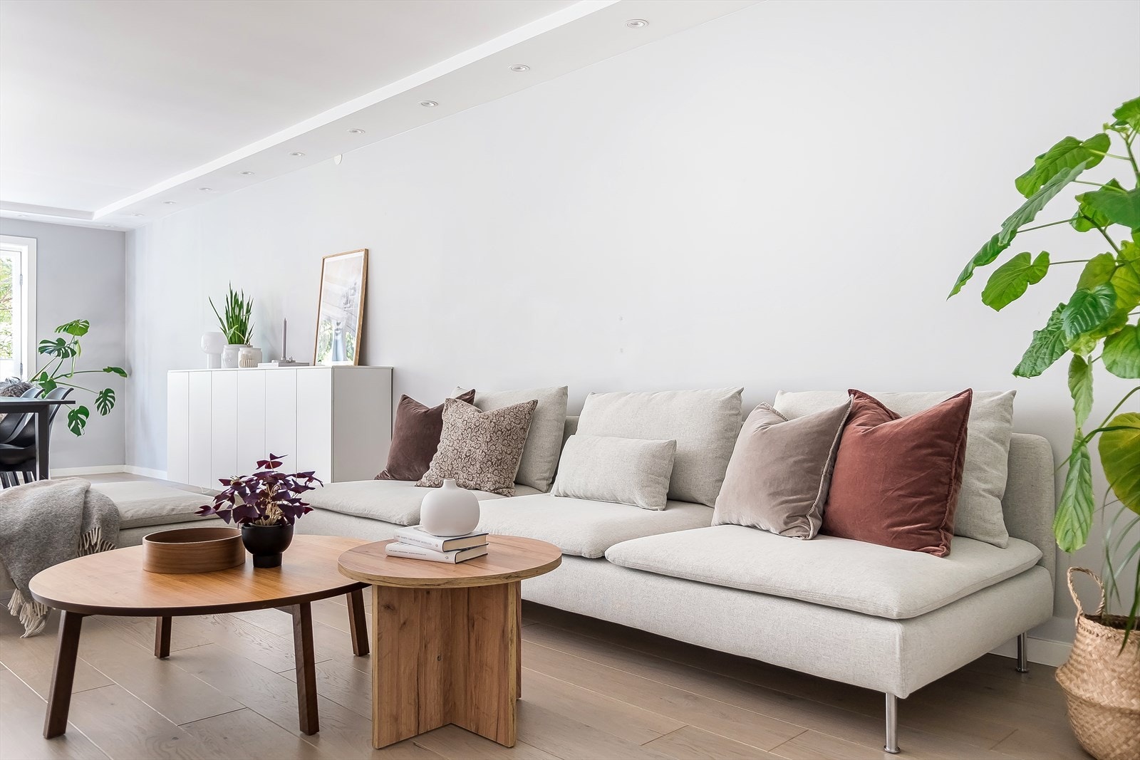 Her kan du enkelt sette eget preg på leiligheten med ønsket innredning og møblement. Galleribilde