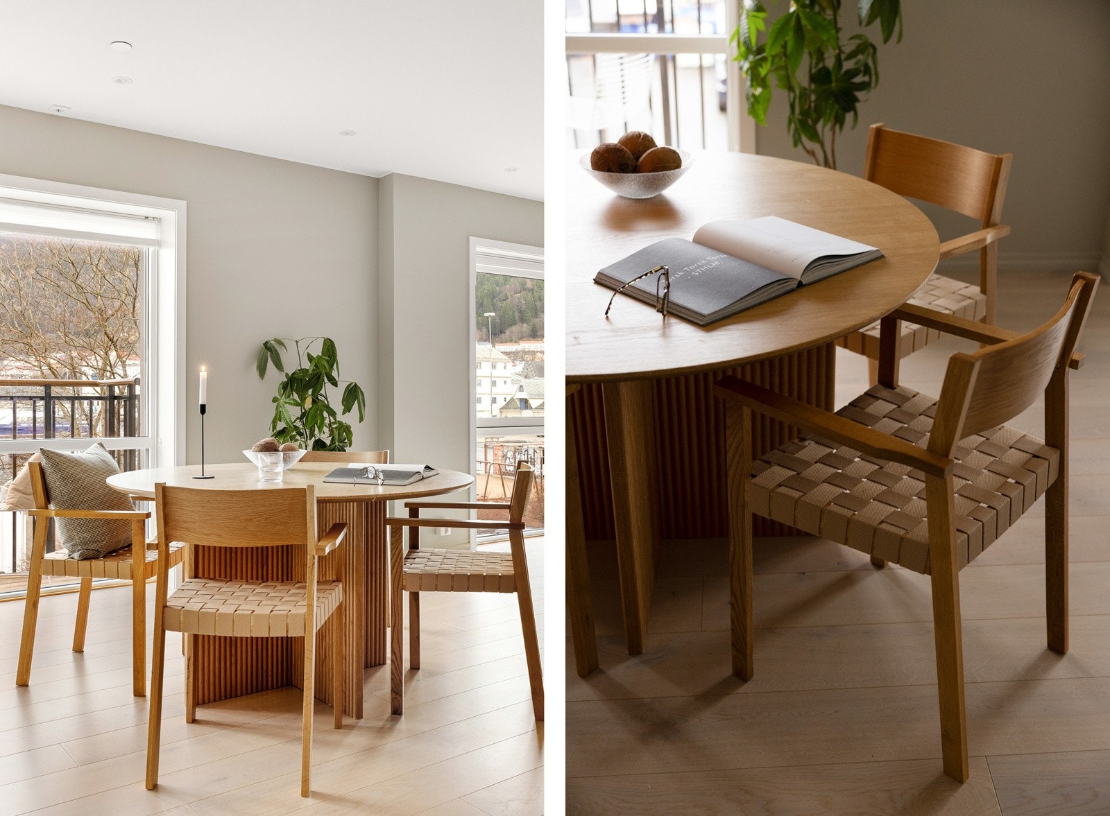 Utbygger hadde et ønske om at bygget skulle gi samme følelsen som når man bor på hotell. Av den grunn er det blant annet teppebelagt gulv i korridorene. Galleribilde