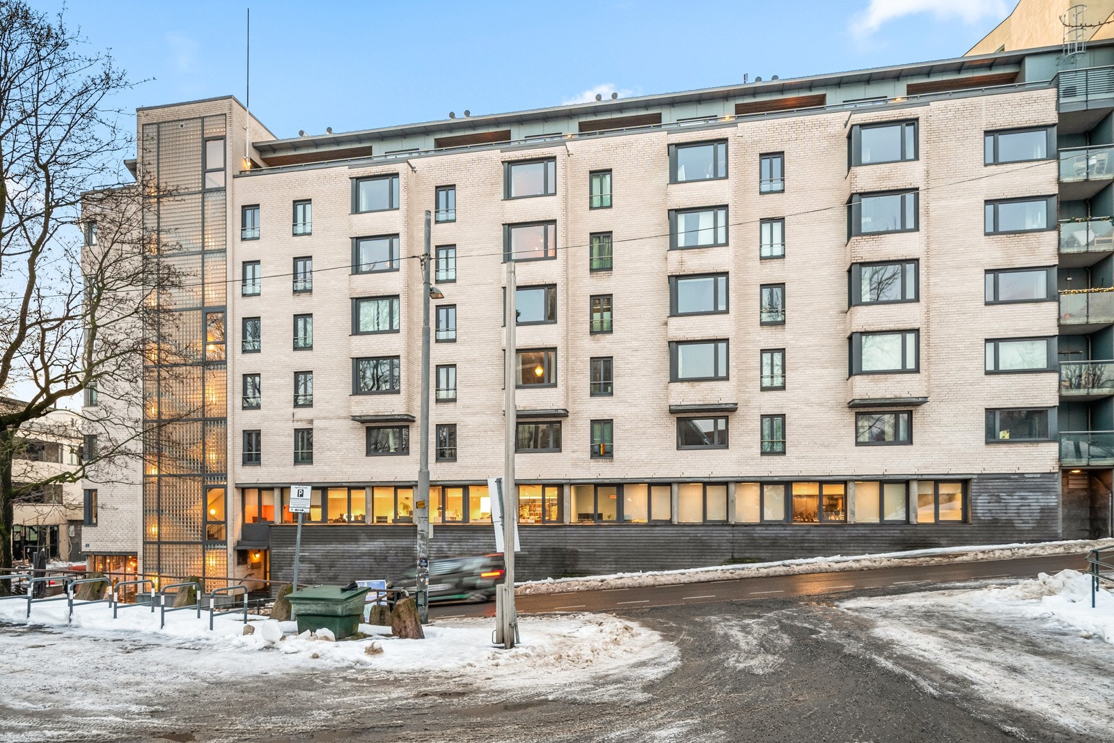 Fasade fra Pilestredet. Galleribilde