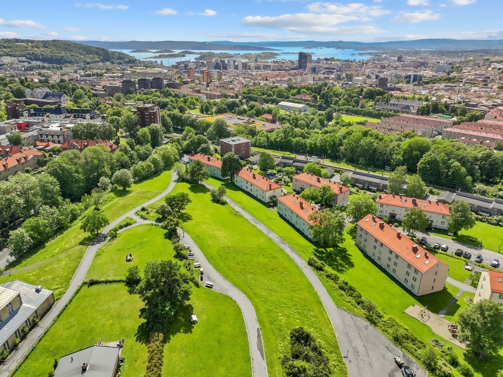 Keyserløkka anses som en av omra dets mest etterspurte beliggenheter pa grunn av sin sentrale, men samtidige rolige plassering. Galleribilde