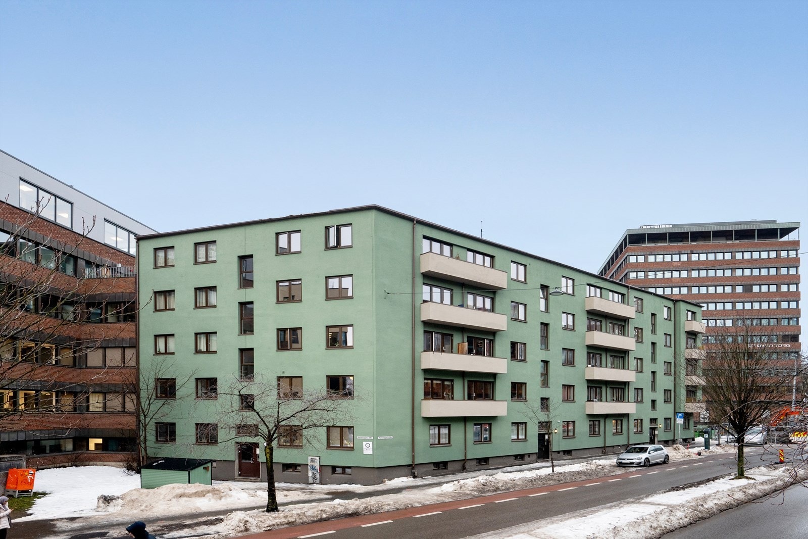 Fasade sett fra Kjølberggata Galleribilde