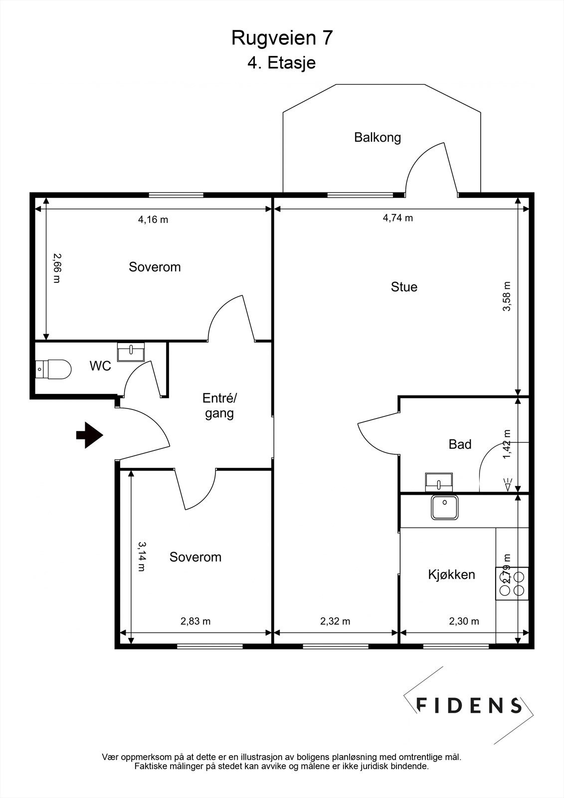 Planløsning. Galleribilde