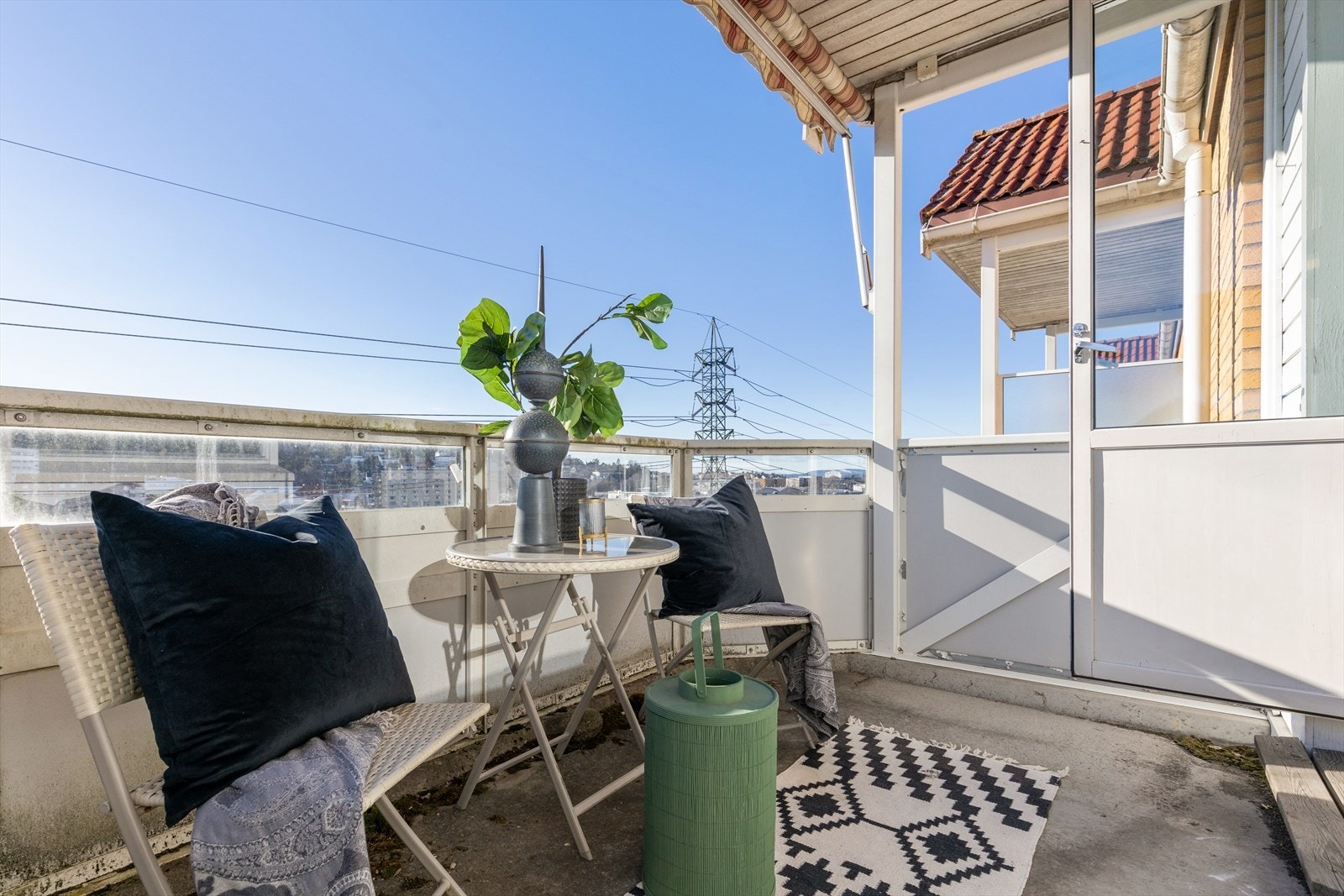 Balkong på 7kvm Galleribilde