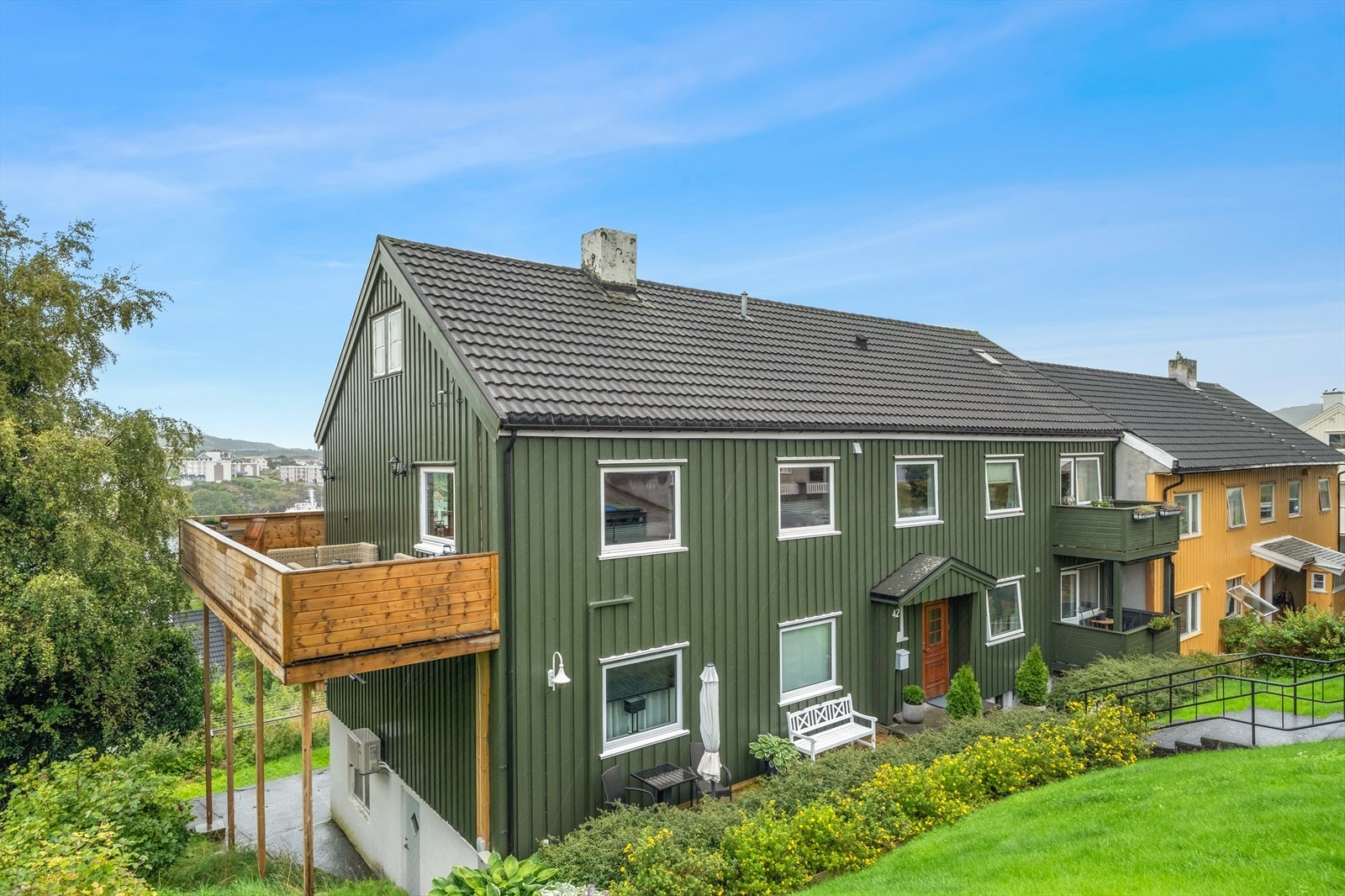 Velkommen til Lars Guttormsens gate 42! Leiligheten har to verandaer Galleribilde