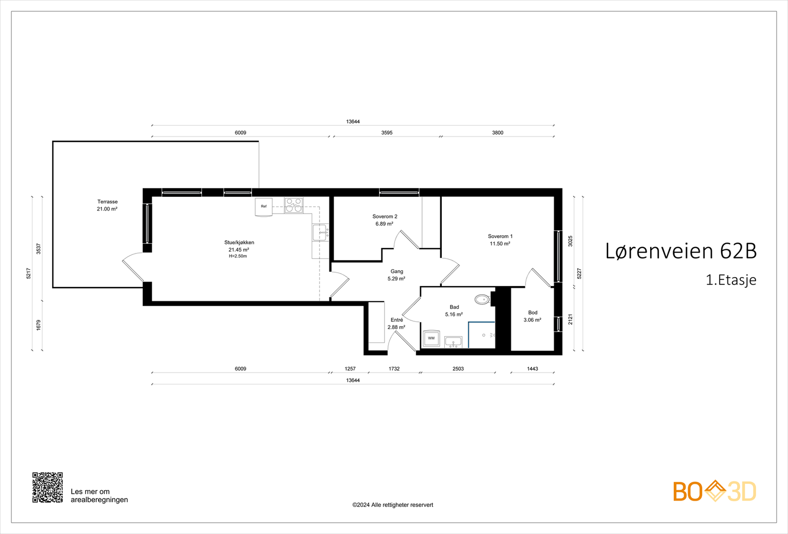 Plantegning. Galleribilde