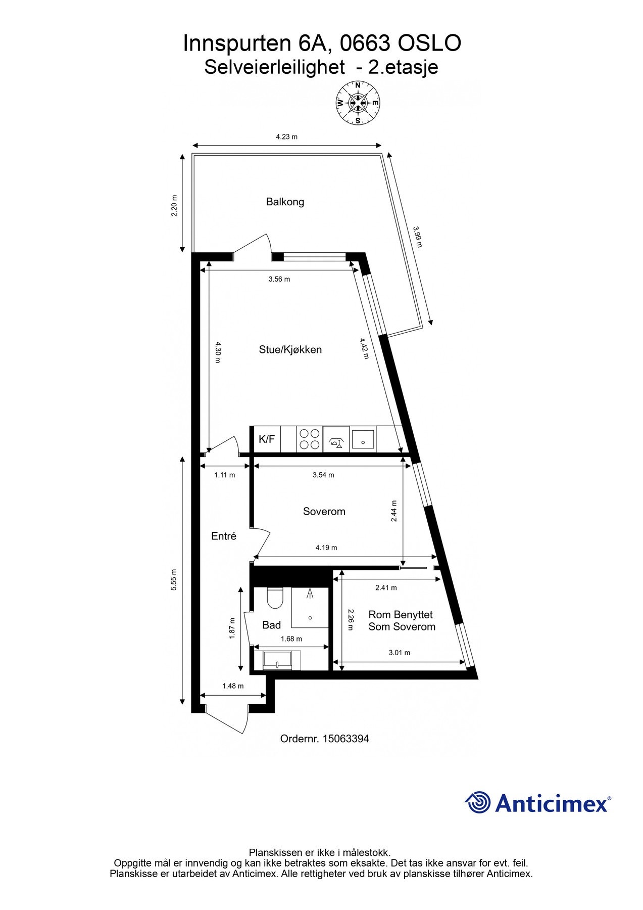 Plantegning. Galleribilde