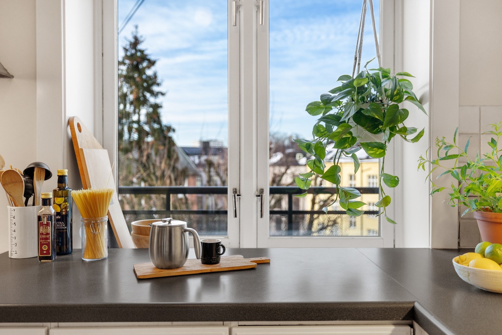 Fritt utsyn fra kjøkkenvinduet! Galleribilde