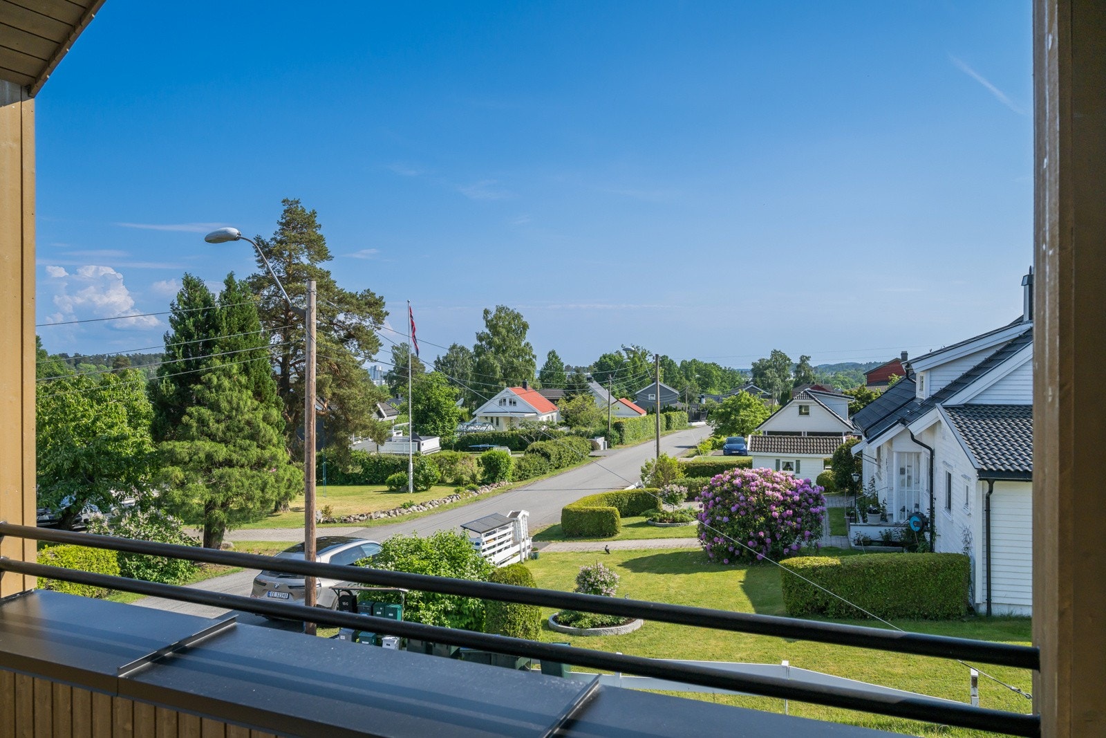 Fint utsyn fra balkongen! Galleribilde
