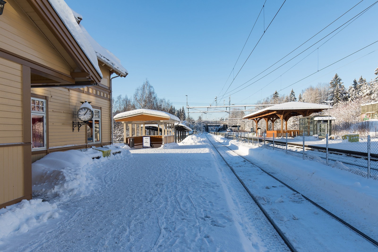 Det er kort vei til offentlig transport. Galleribilde