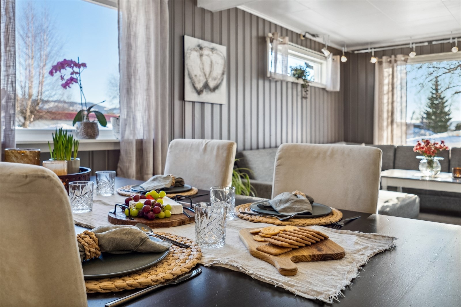 Her kan man samle familie og venner til hyggelige stunder. Galleribilde