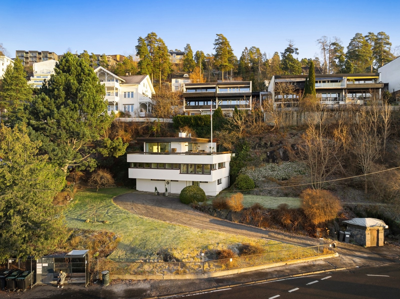 Eiendommen mottok Oslo kommunes hagepris i 2005 Galleribilde