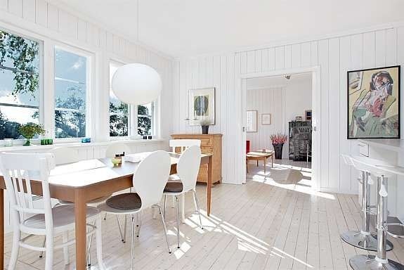 Spiseplass mot stue Galleribilde