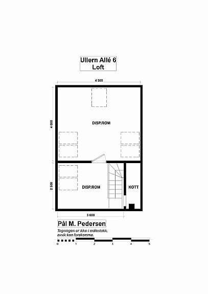 Planskisse loftetasjen Galleribilde