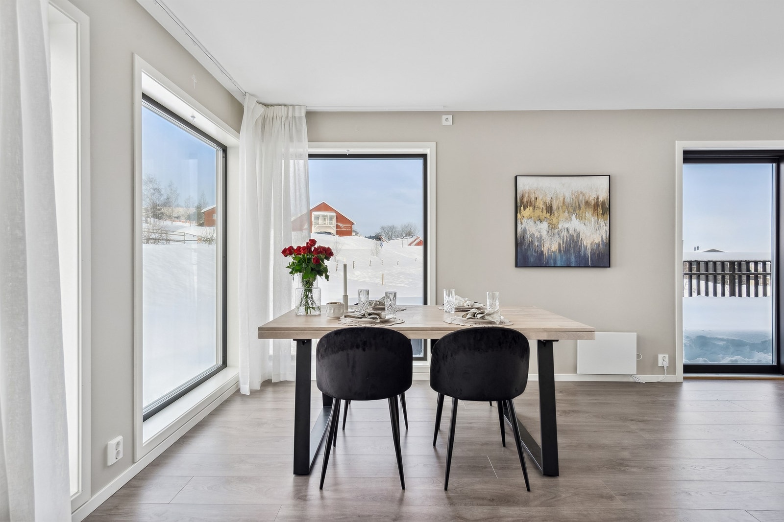 Boligen er bygd etter TEK 17 og dets krav. Galleribilde