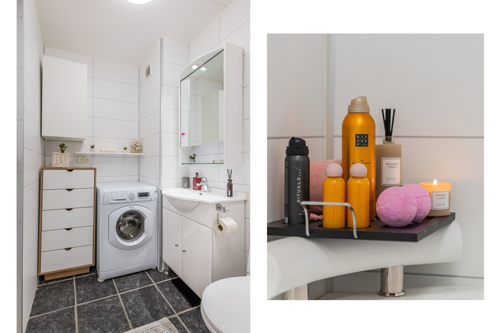 Opplegg for vaskemaskin Galleribilde