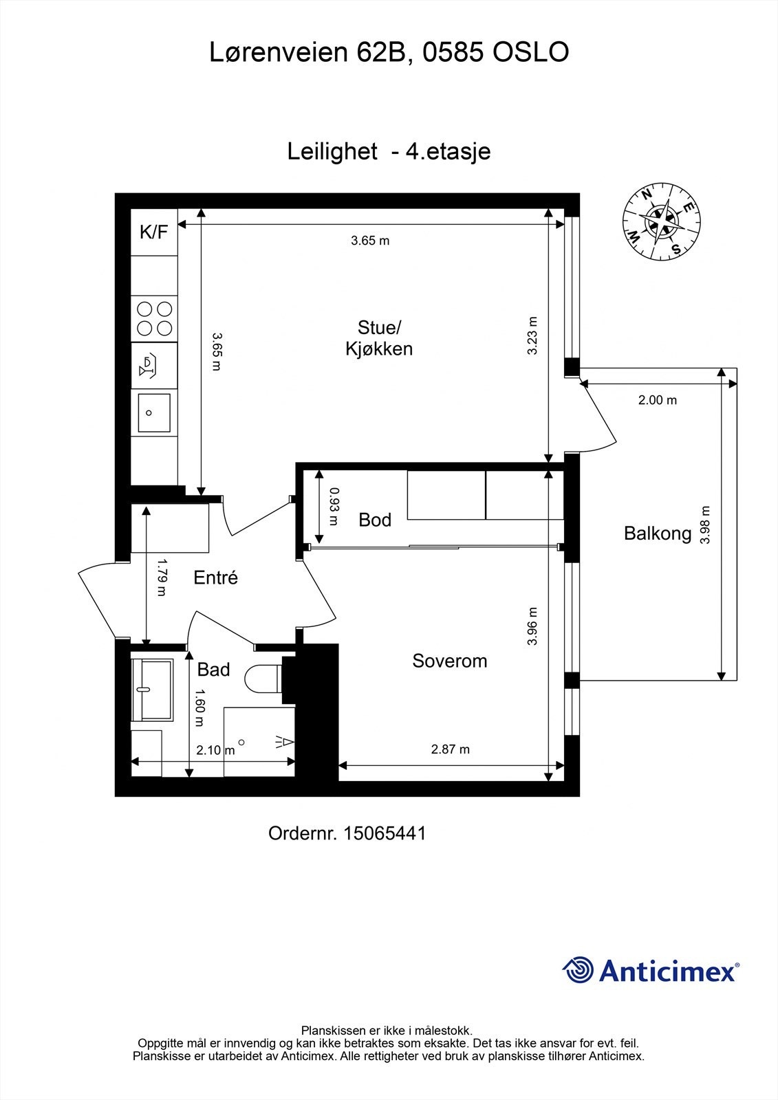 Plantegning. Galleribilde