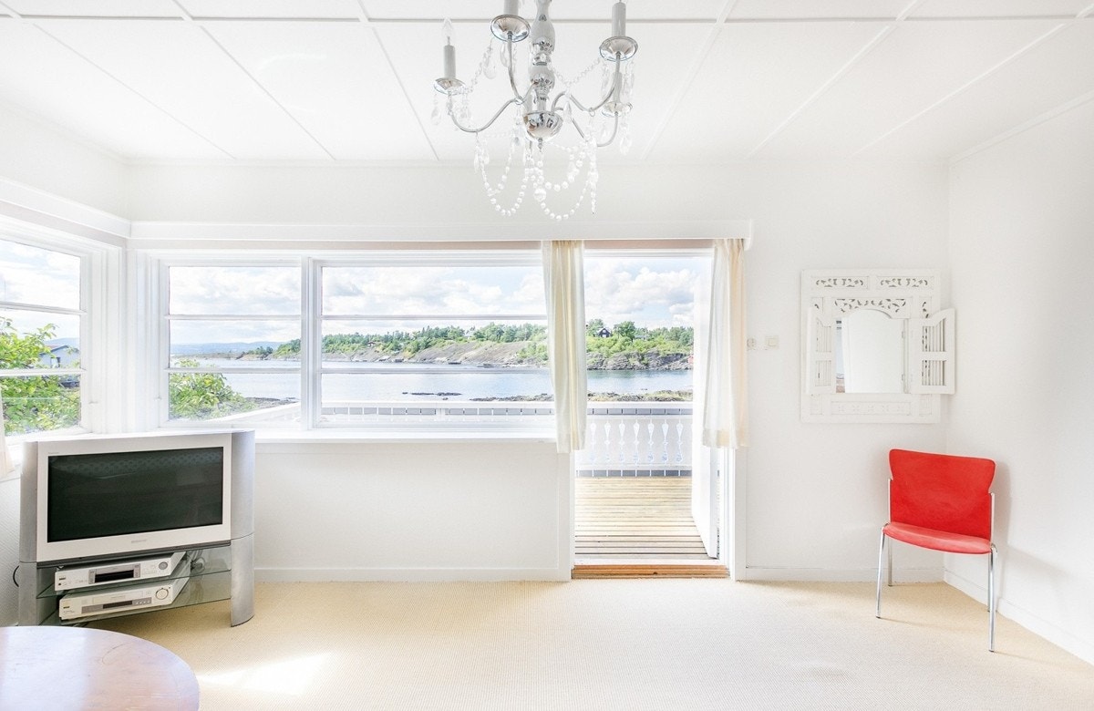 Soverom med utgang til terrasse. Galleribilde