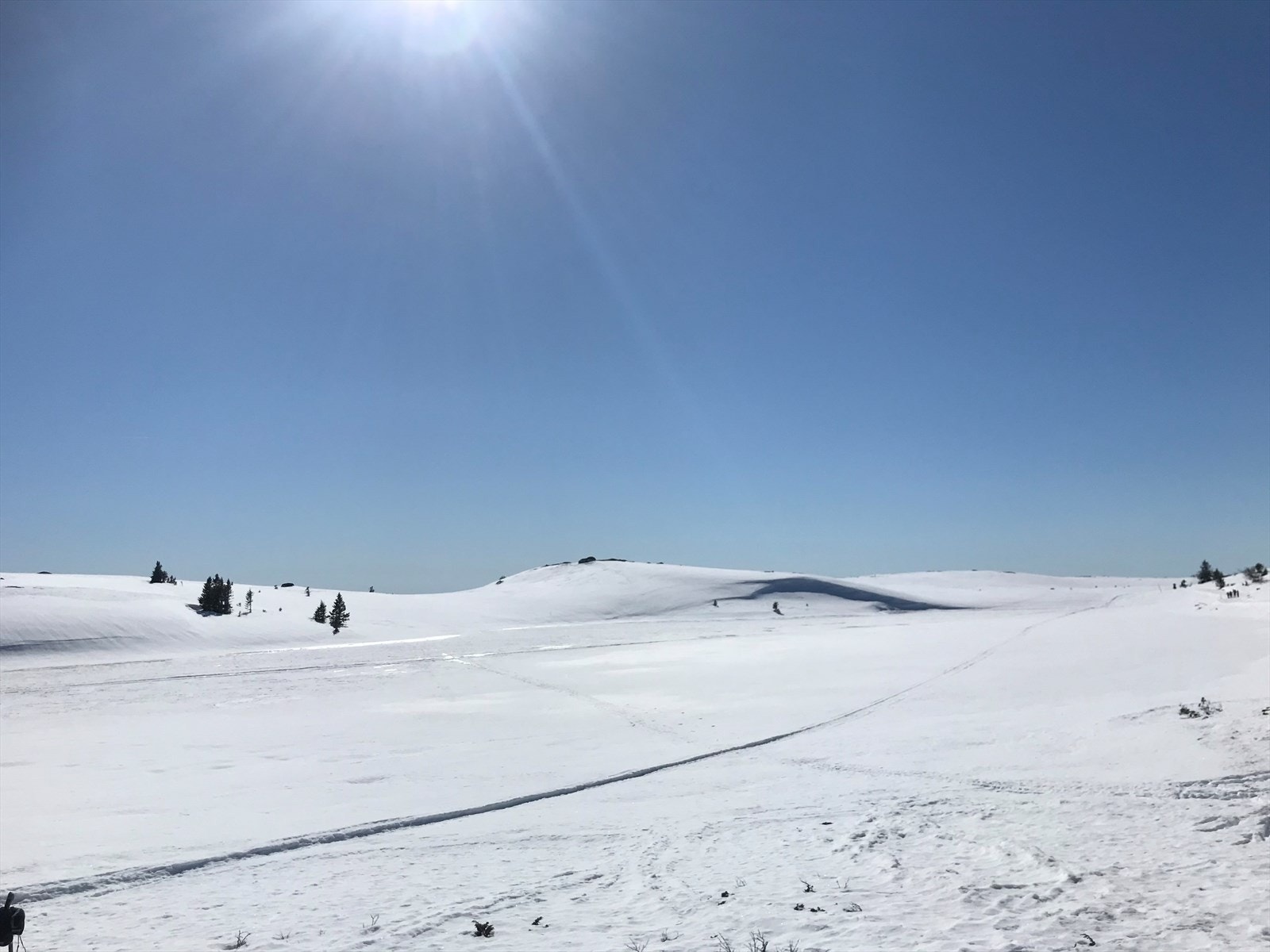 Idyllisk vinterstemning Galleribilde